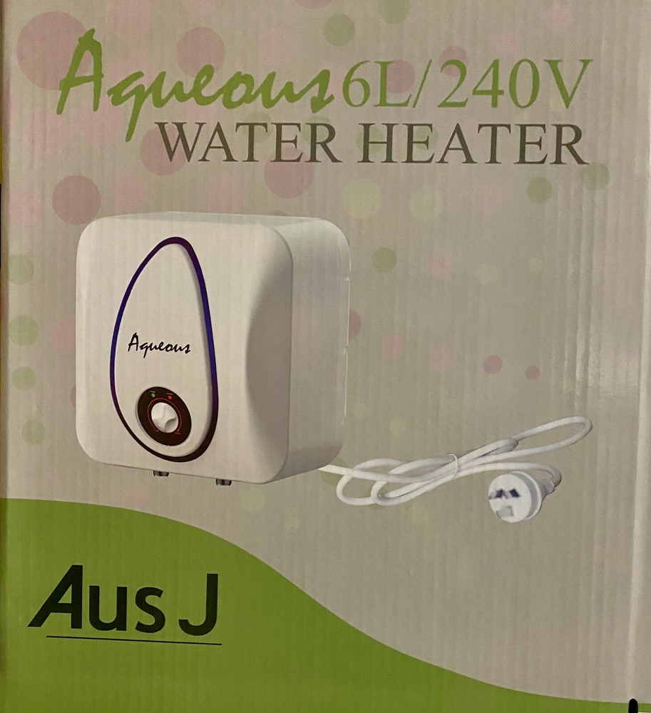 6L 240v Under Sink Hot Water Heater Kitchen,Coffee van, Home Office, Food Van RV