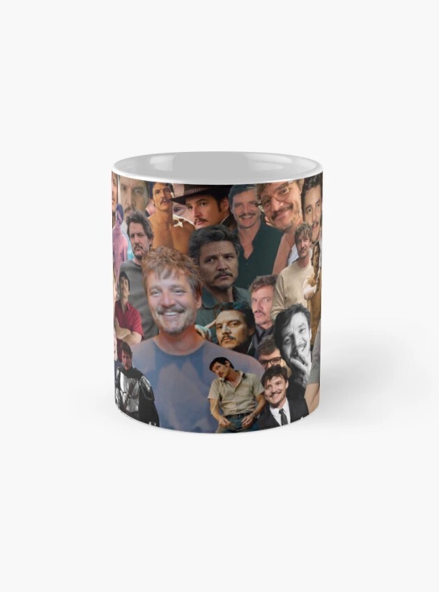 Pedro Pascal collage for mug Coffee Mug 11Oz