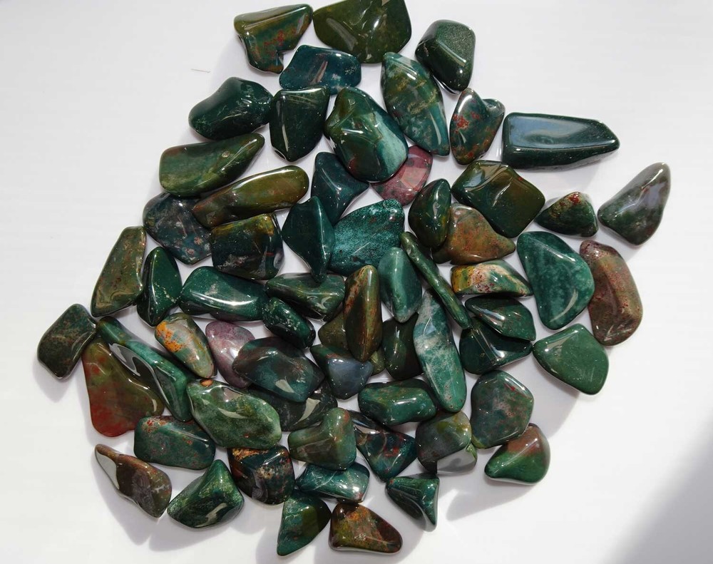 Fancy Jasper - 5 ounces Medium/Small Tumbled Stones rt545c
