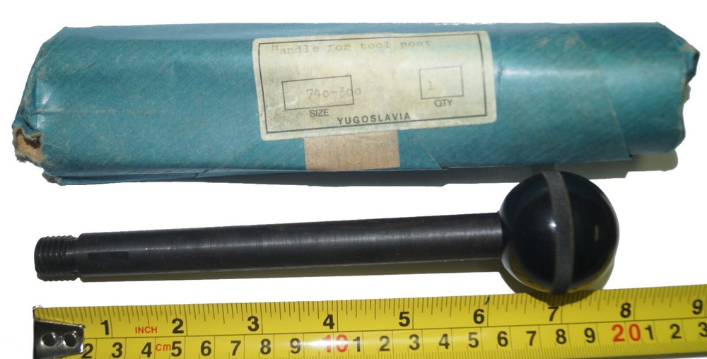 740-300 Lathe Tool Post Handle with Knob CXA NOS Quick-Change Toolpost