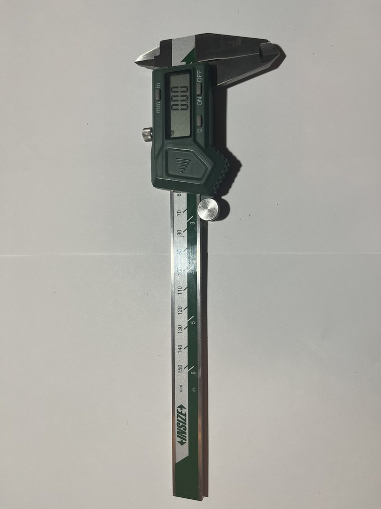 Insize 1130-150 Left Hand Digital Caliper Range 0-150mm/0-6″
