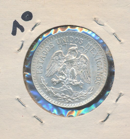 MEXICO - CAP & RAY -- 50 CENTAVOS 1945 - #6816