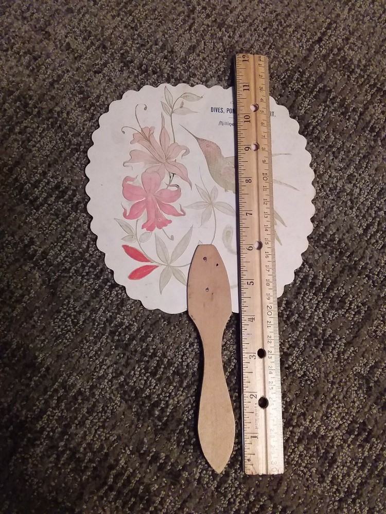 Vintage Hand Fan from HARRISBURG PA.
