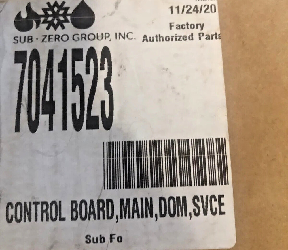 7041523 Genuine Subzero CONTROL BOARD MAIN DOM SVCE #7041523