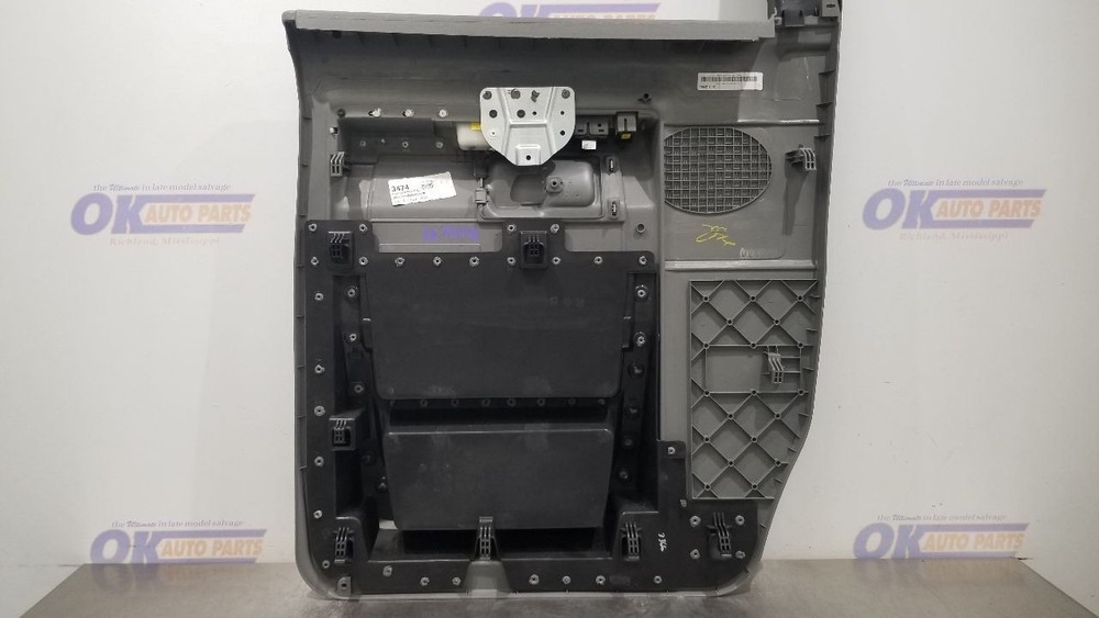 24 FORD E350 SUPER DUTY DOOR PANEL FRONT RIGHT PASSENGER GRAY
