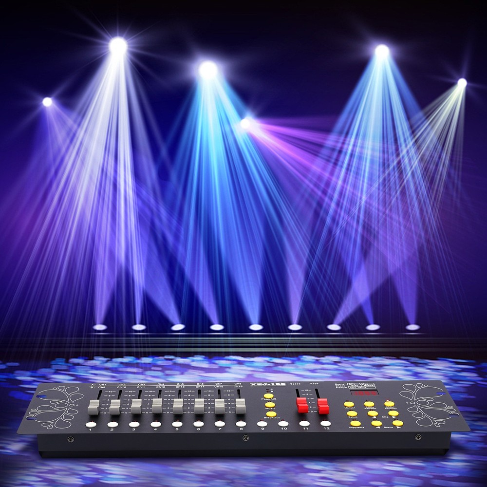 192 Channels Operator Console For Stage Lighting DJ Party DJ Controller DMX 512