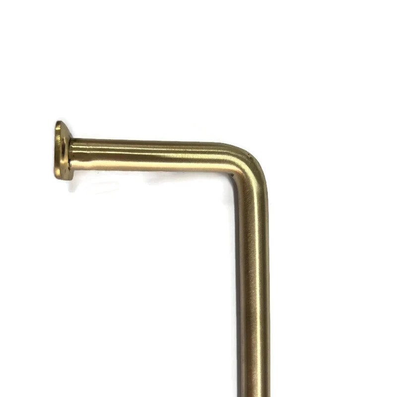 Solid Brass 12" Towel Rail Wall Mounted Face Fix Hand Towel Holder Old Style