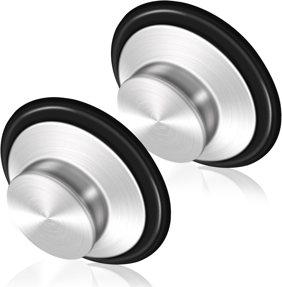 3.35" Stainless Steel Sink Stopper – Garbage Disposal Plug for Insinkerator