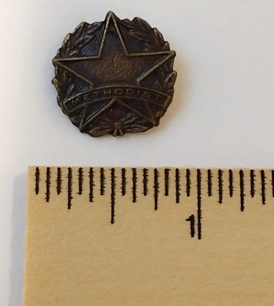 Methodist Religious Vintage Lapel Pin