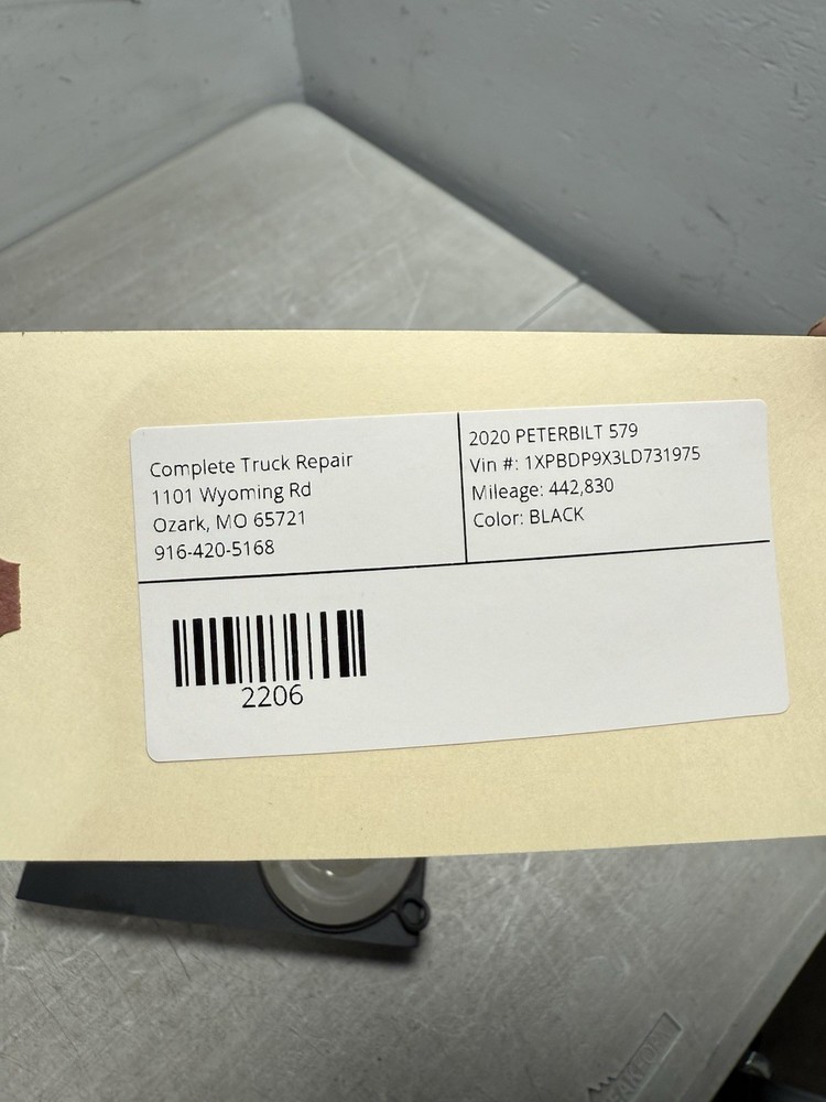 2020 Peterbilt 579 Dash Switch Panel S64-6149-1741100J1 *2206*
