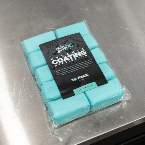 The Clean Garage Microfiber Suede Ceramic Coating Applicator | 10 Pack