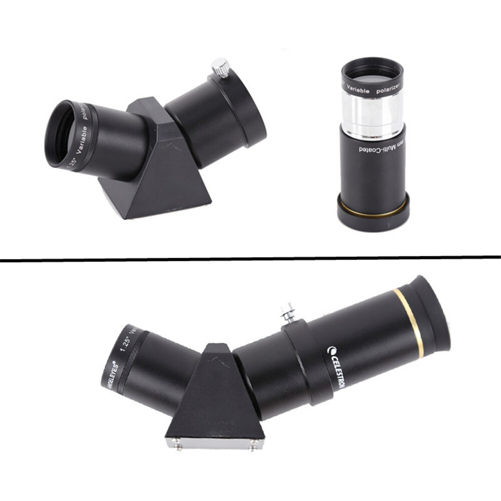 1.25 Inch Variable Polarizing Filter Lens Astronomical Telescope Eyepiece