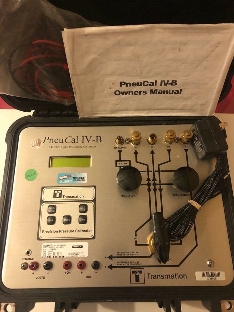 Transmation PneuCal IV-B Pneumatic Calibrator