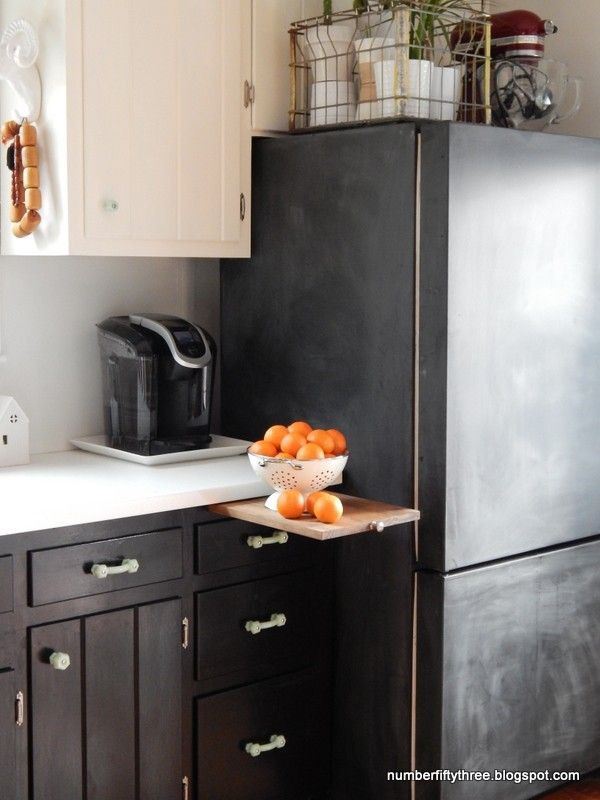 3" Antique Glass Pull Milk Green