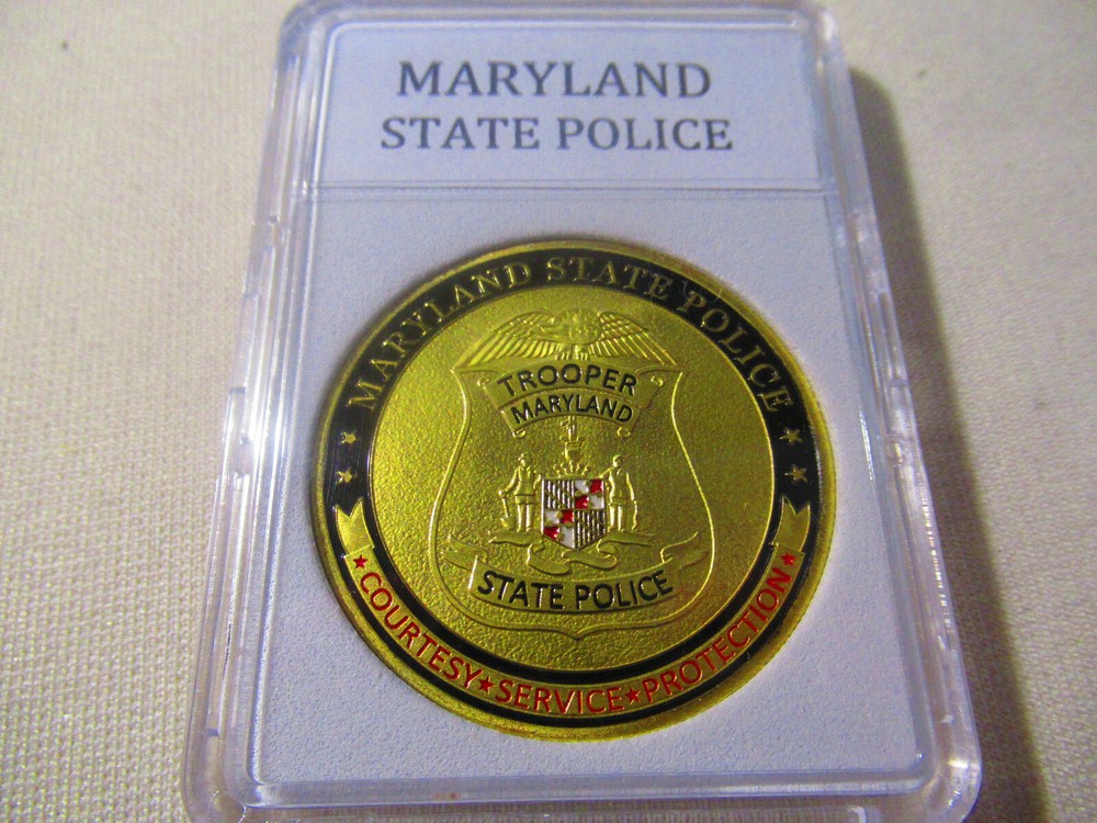 MARYLAND STATE POLICE Challenge Coin