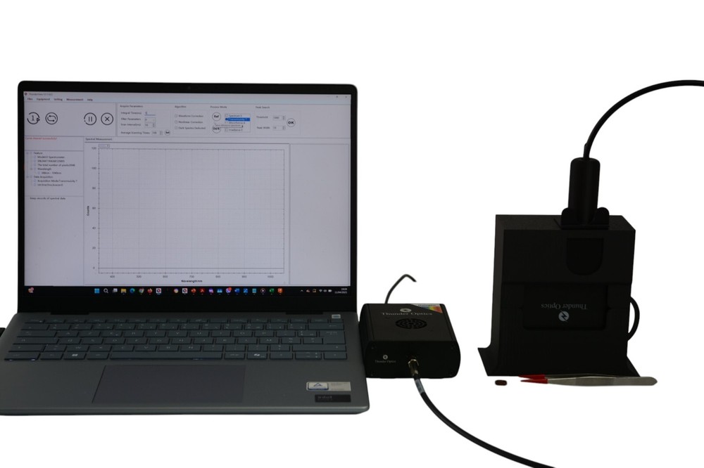 UV-Vis-NIR Gemology Spectroscopy Kit Gemstone ID Thunder Optics Diamond Ruby