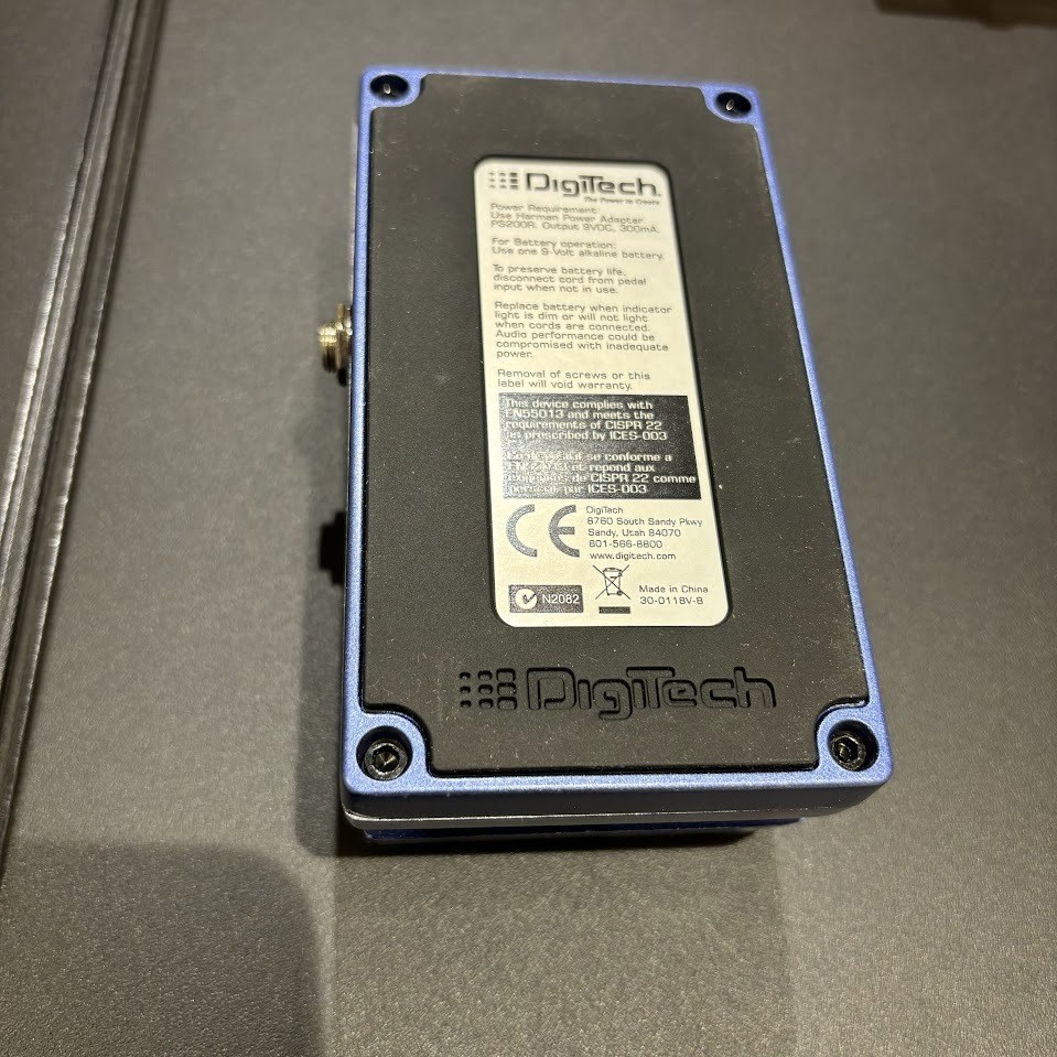 DigiTech Multi Chorus Guitar Effects Pedal Used No Scratches or Damage