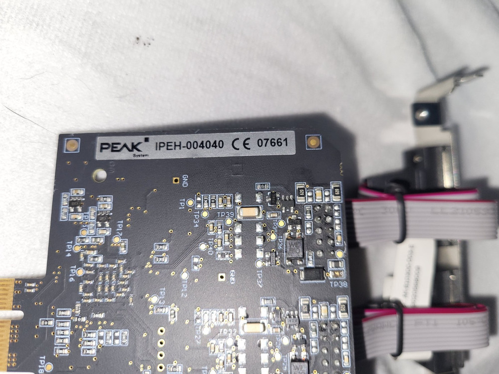 PEAK System IPEH-004040 PCIe 4-Port CAN Interface Card