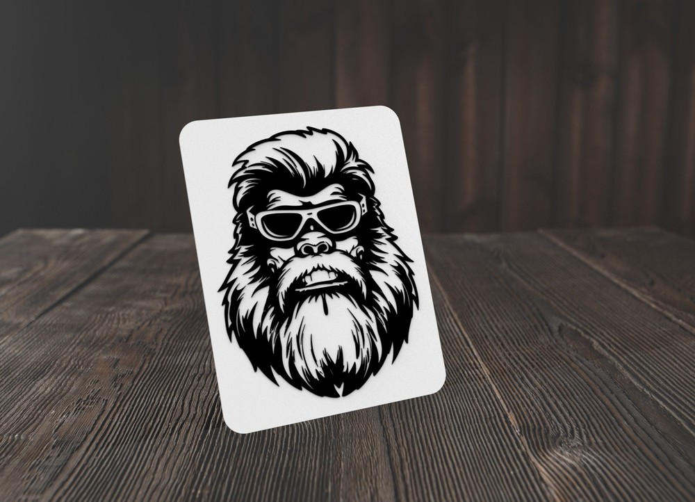 Monkey | Funny sign For Home or Office