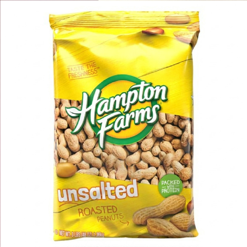 Hampton Farms In-Shell Peanuts, (Select Flavor & Size)