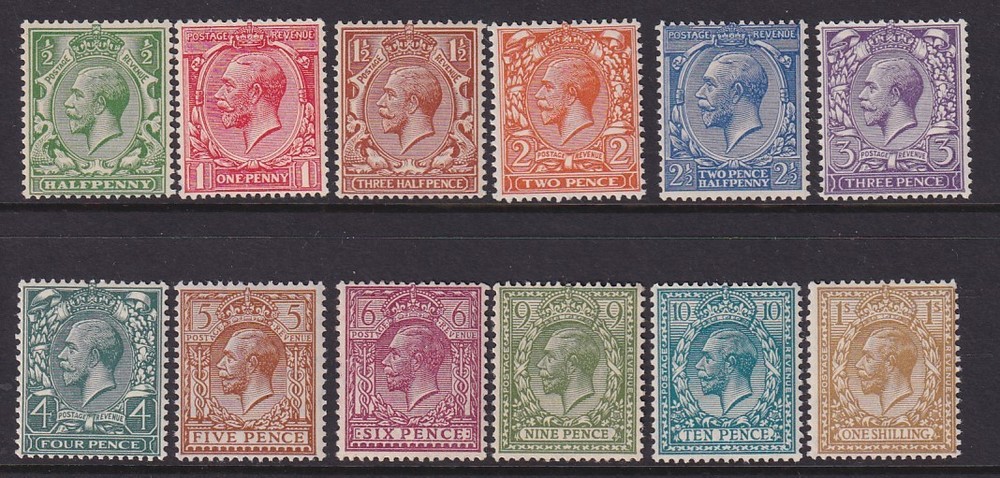 SG418-429 Block Cypher Set UNMOUNTED MINT