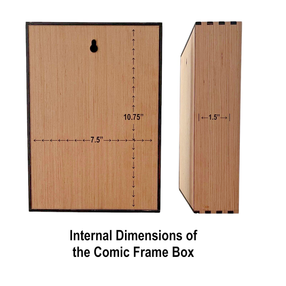 Comic Frame Sits On a Desk, Hangs On a Wall! PLUS it Stores 10-15 Comics!