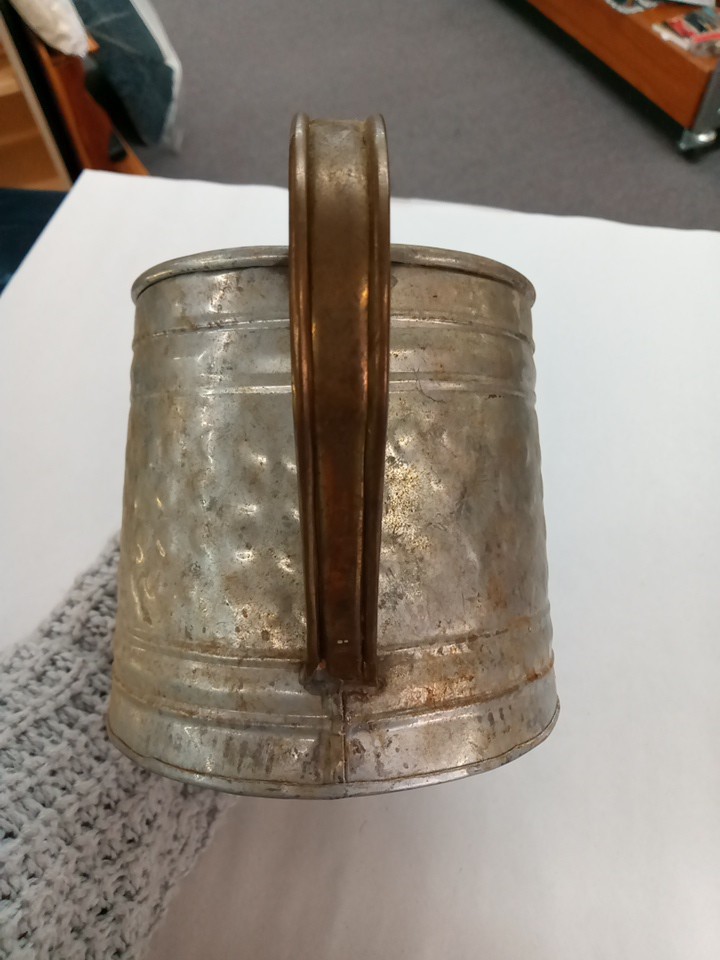 Vintage Rustic Metal Watering Can