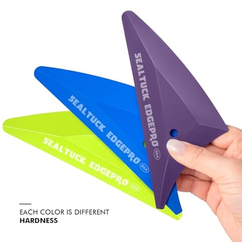 3PCS Window Tint Triangle Squeegee Set with Different Hardness – Professional