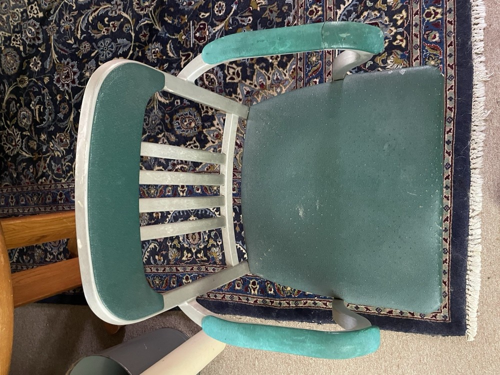 VTG GoodForm Aluminum Rolling Swivel Office Propeller Chair General Fireproofing