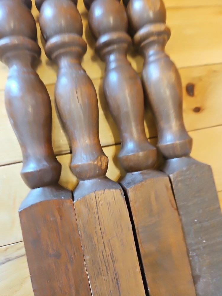 Vintage Baluster Brown Good Condition