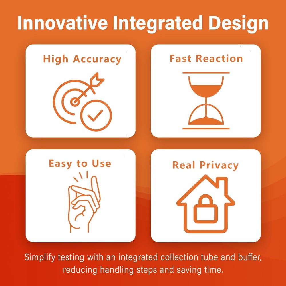99.9% Accurate H. Pylori Antigen - Non-Invasive Home Testing Kit - 3 Count