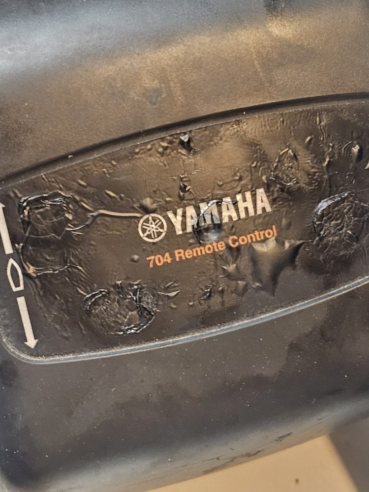 YAMAHA 704 DUAL REMOTE CONTROL WITH WIRE HARNESS