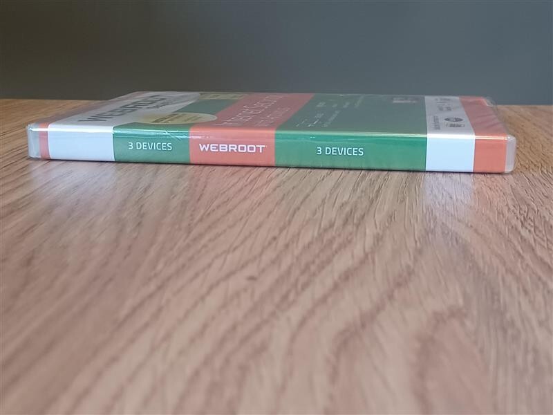 WEBROOT Secure Anywhere Internet Security - Antivirus 3 Devices NEW SEALED