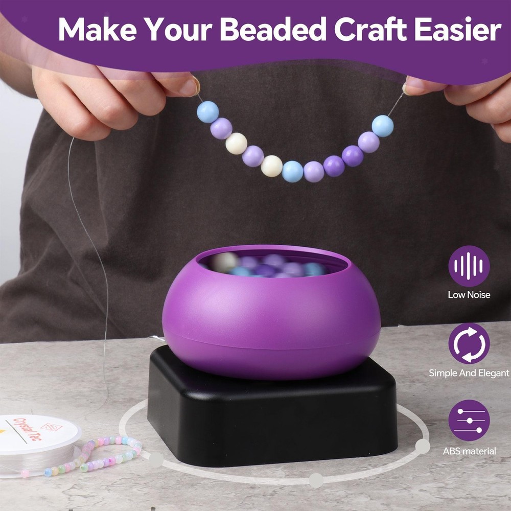 Electric Beads Stringing Bead Loader Holder Speed Beading