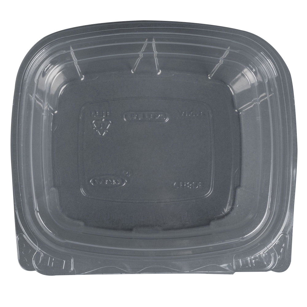 Dart Clear Pack PET Tamper Resistant Rectangle Food Container 12 oz | 200/Case