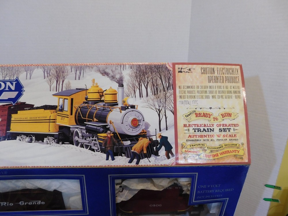 Bachmann Big Haulers Silverton Flyer O - Gauge Train Set