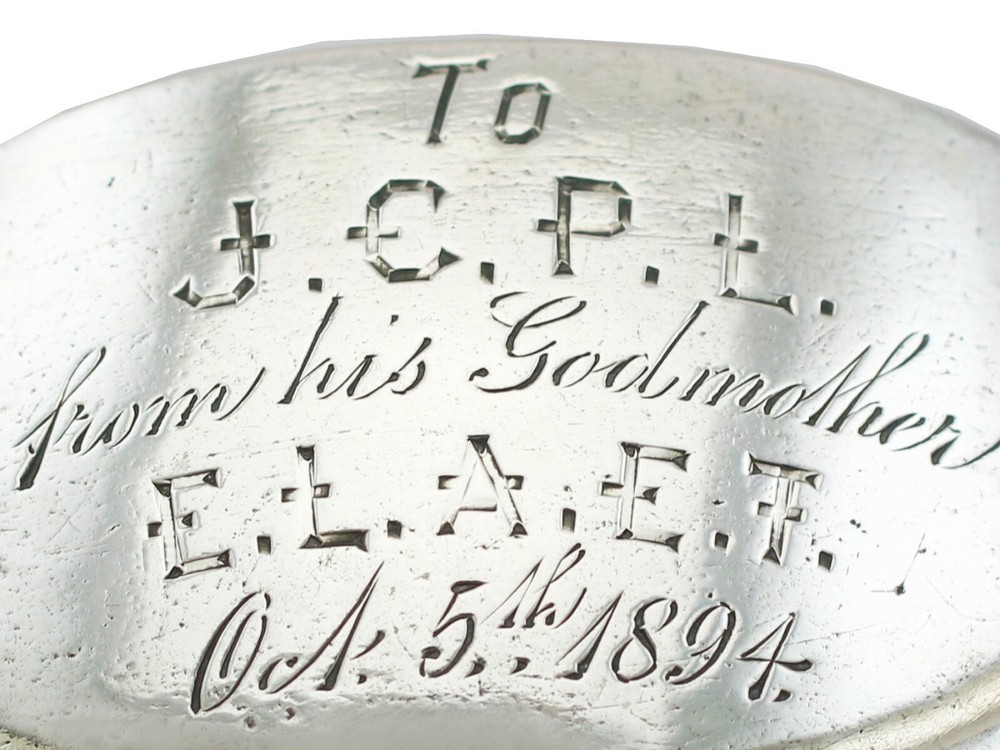 Antique German Silver Wine Taster Circa 1695