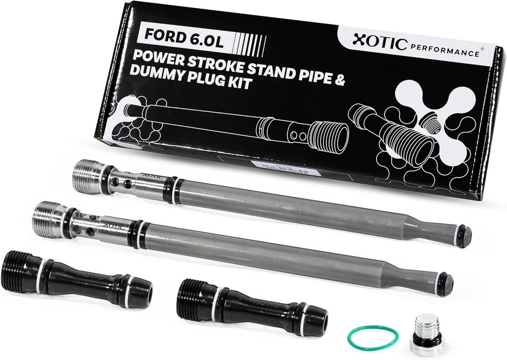 Upgraded Stand Pipe & Dummy Plug Replacement Kit for 2004.5–2010 Ford 6.0L