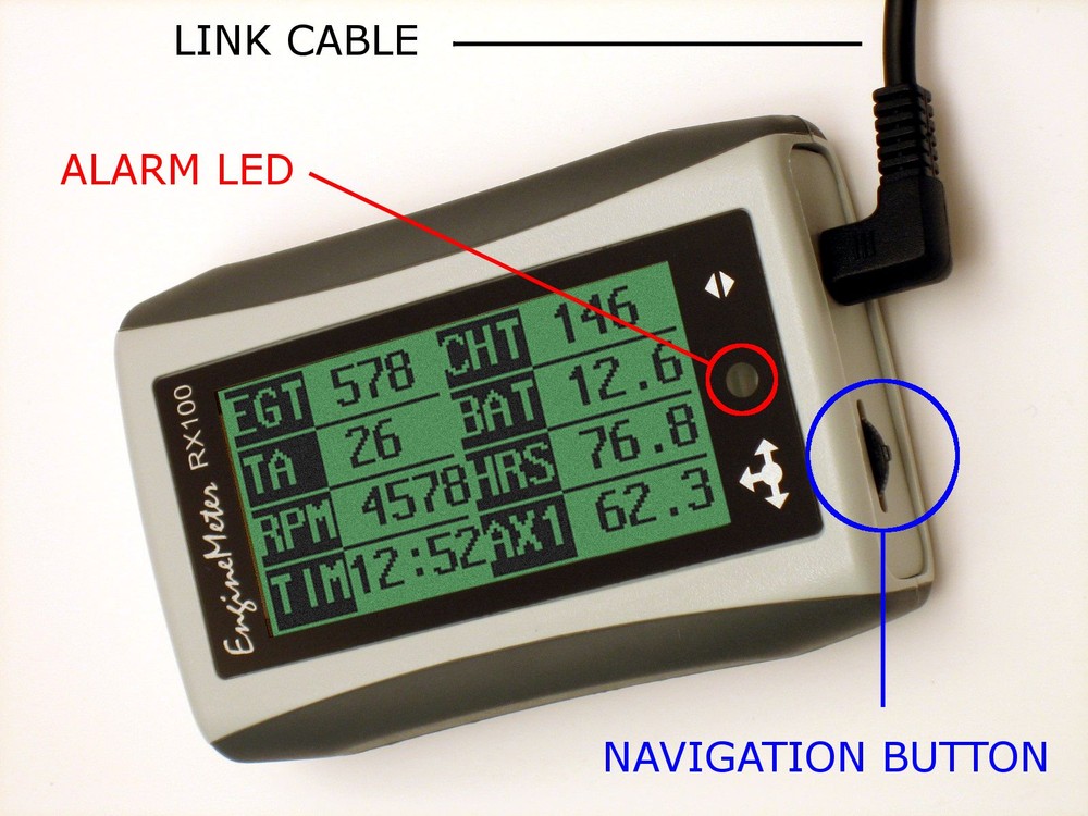Combo EngineMeter system + fuel flow sensor