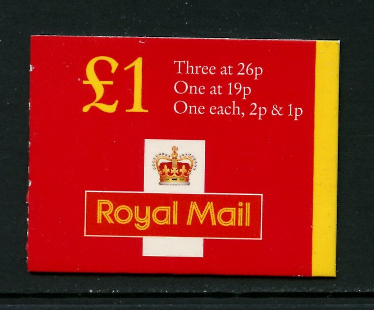 GREAT BRITAIN BK428 (MH257d), 1996-2000 ROYAL MAIL, BOOKLET (GB3704K)