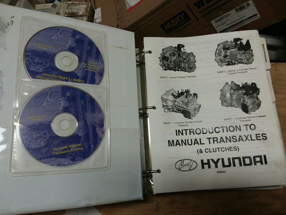 2003 Hyundai INTRODUCTION TO MANUAL TRANSAXLES & CLUTCHES