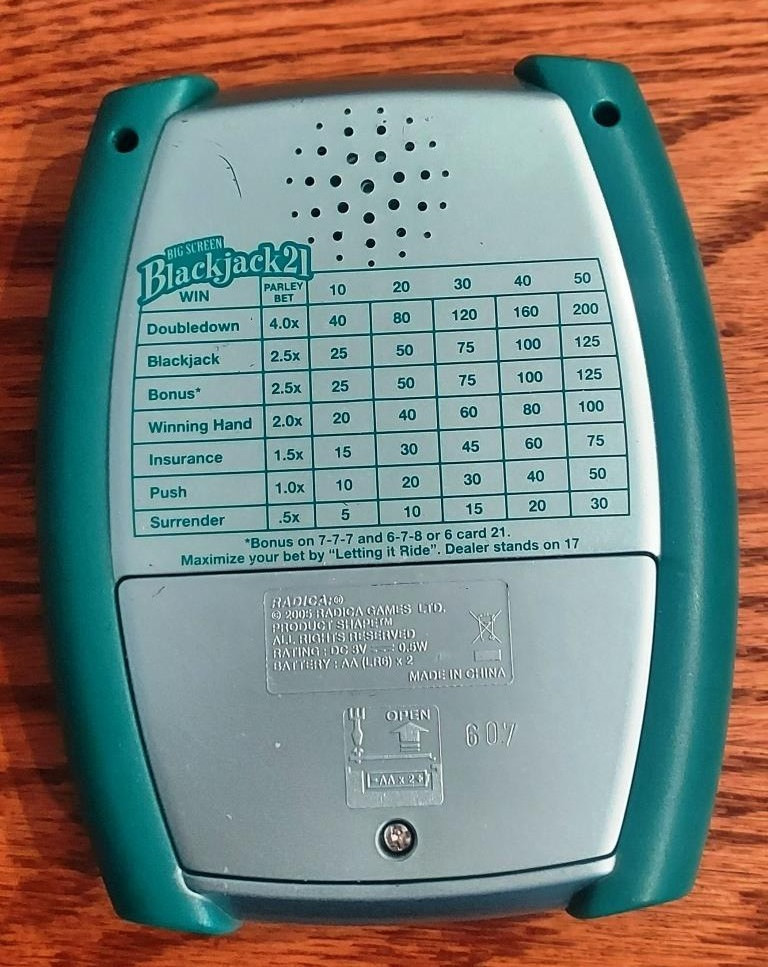 Blackjack 21 Big Screen Game by Radical tested works M