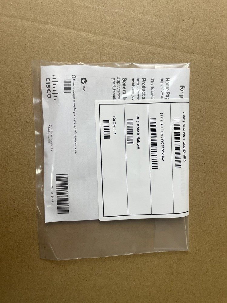 Cisco GLC-SX-MMD SFP Transceiver Module