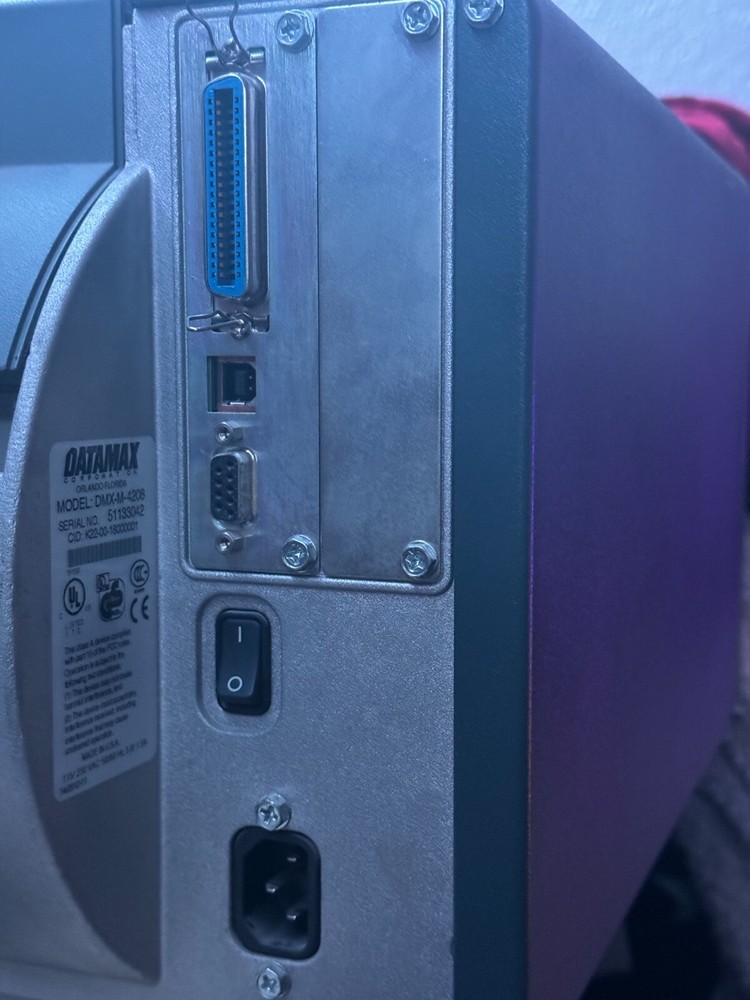 Datamax M-Class Mark 2 DMX-M-4206 *Tested* & Working USB& Parallel Connection