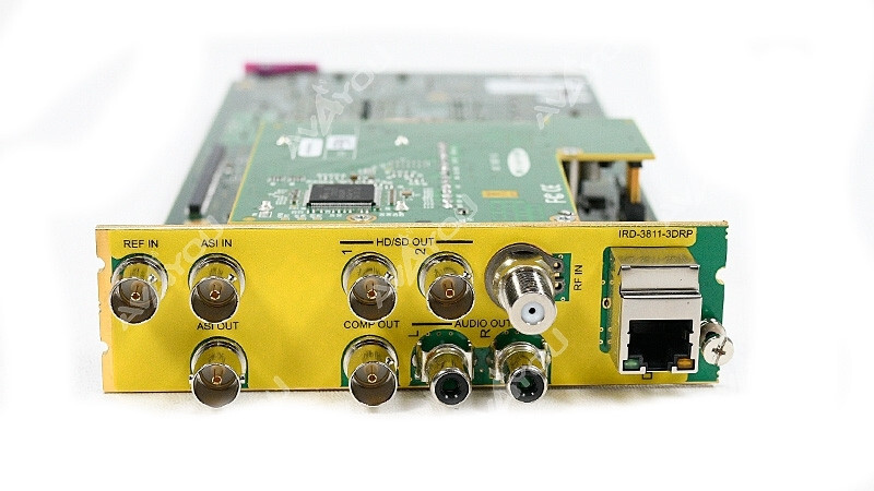 Miranda GV IRD-3811-VQ MPEG-4 Receiver Decoder with 3DRP