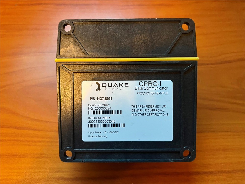 Quake Global QPRO-I 1137-5001 QPRO Networkfleet Data Communicator