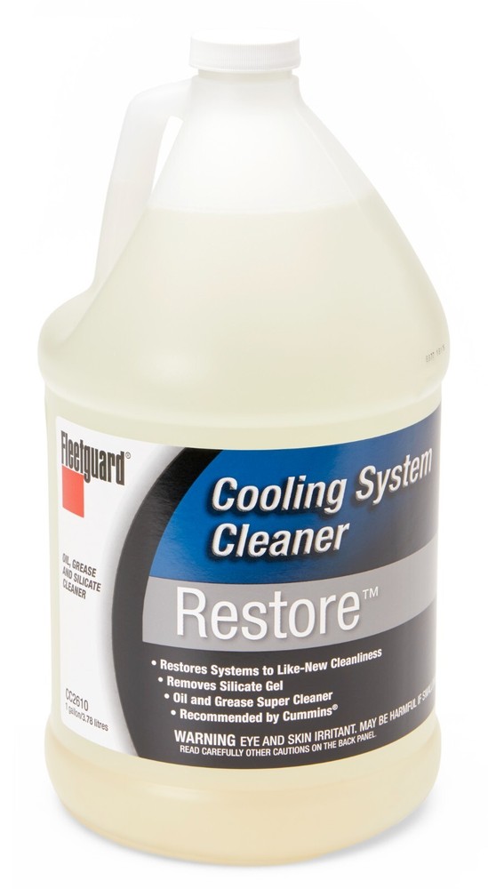 FLEETGUARD RESTORE COOLANT ADDITIVE SYSTEM CLEANER CC2610 (1 GALLON)