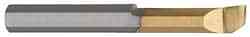 Carmex Solid Carbide Boring Bar: 0.24" Min Bore Diam, 0.87" Max Bore Depth