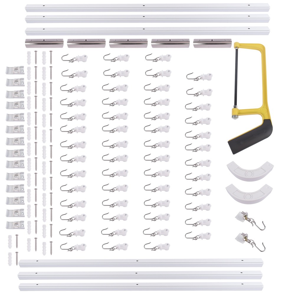 Track Set Room Divider Ceiling Curtain Track Set Curtain Rail System Room