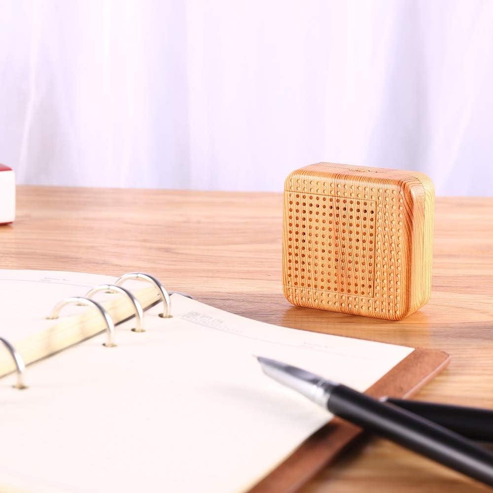 Weljoy Wood Grain Portable Diffuser for Essential Oils – Car or